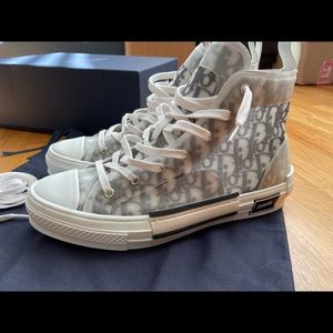 Dior B23 Sz 43 Sz 10 Used Mens High Tops Authentic